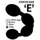 Stretch Eggs 'E'
