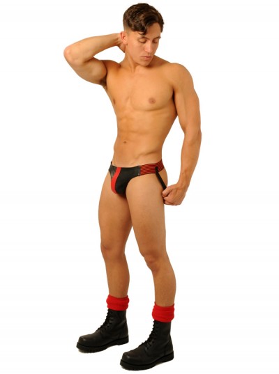 Fist Leather Jock • Red