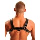 Fist Leather Chest Harness • Black