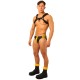 Fist Leather Harness + Jock • Yellow