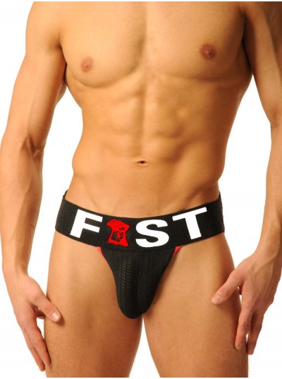 Fist Logo Jock • Black