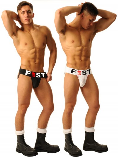 Fist Logo Jock • Black & White