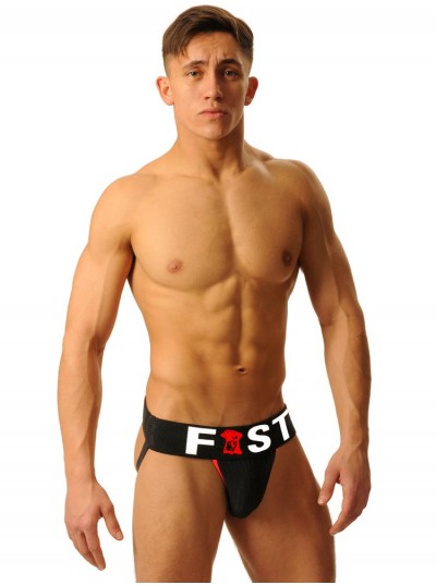 Fist Logo Jock • Black & White