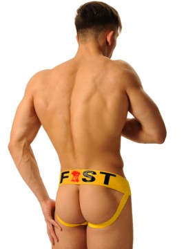 Fist Logo Jock • Yellow