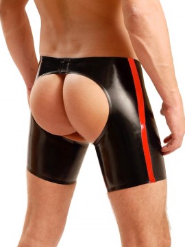 Fist Rubber Chaps • Red Stripe