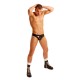 Fist Rubber Jock • Black • Rear Logo