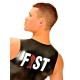 Fist Rubber Muscle Sleeveless T-Shirt