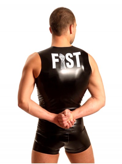 Fist Rubber Sleeveless T-Shirt