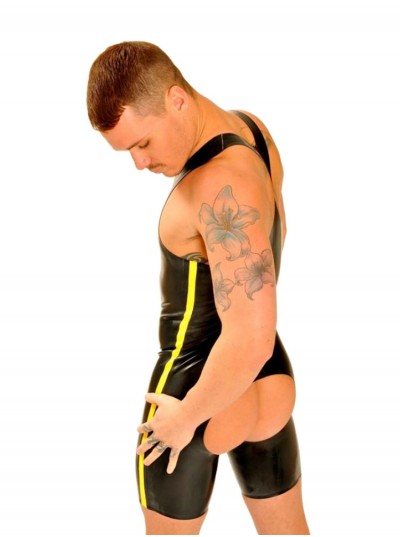 Fist Rubber Suit • Yellow Stripe