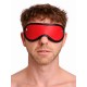 Leather Blindfold • Red