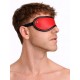Leather Blindfold • Red