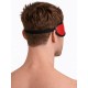 Leather Blindfold • Red