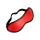 Leather Blindfold • Red