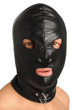 Leather Bondage Mask
