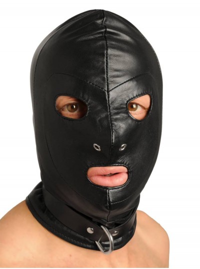 Leather Bondage Mask