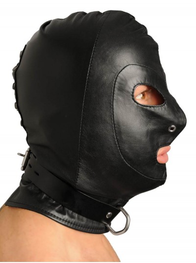 Leather Bondage Mask
