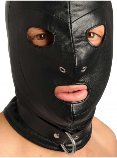 Leather Bondage Mask