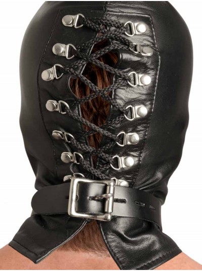 Leather Bondage Mask
