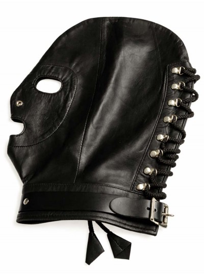 Leather Bondage Mask