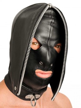 Leather Fly Trap Mask