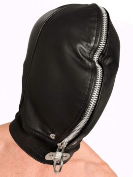 Leather Fly Trap Mask
