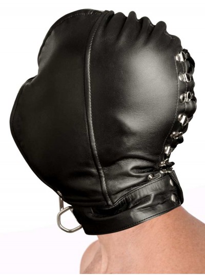 Leather Fly Trap Mask