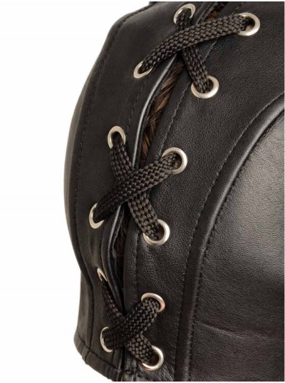 Leather Half Mask