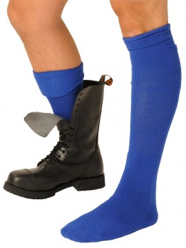 Fist Boot Socks • Blue