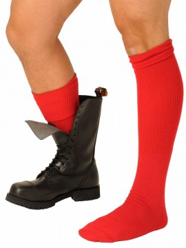 Fist Boot Socks • Red