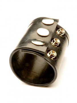 Large Rubber Ball Stretcher • Black