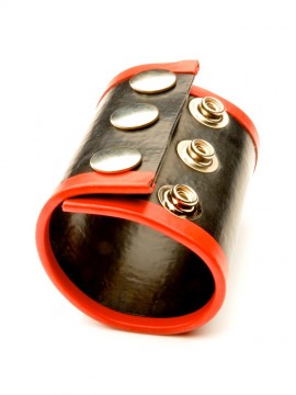 Large Rubber Ball Stretcher • Red