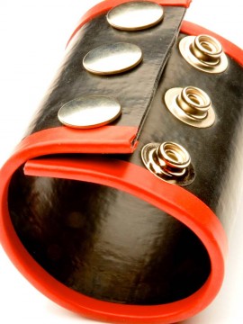 Large Rubber Ball Stretcher • Red