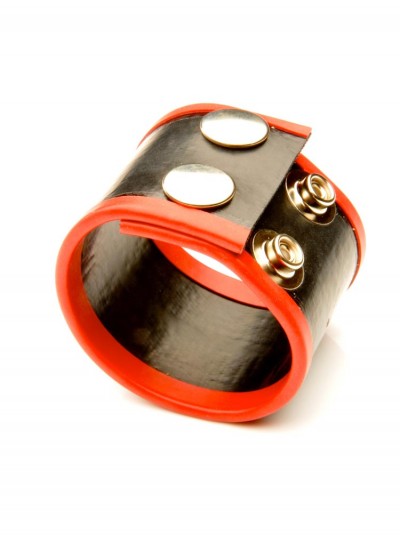 Small Rubber Ball Stretcher • Red