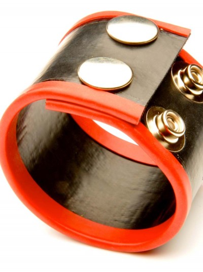 Small Rubber Ball Stretcher • Red