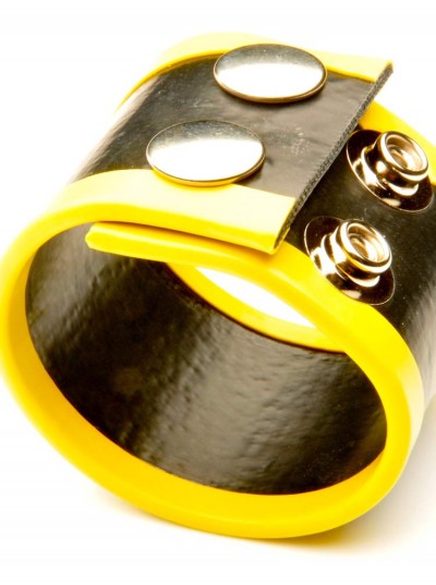 Small Rubber Ball Stretcher • Yellow