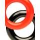 Stretch Ring • Red & Black