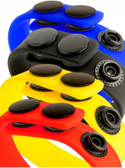 Silicone Cock Strap • Neon 4 Pack