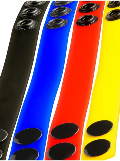 Silicone Cock Strap • Neon 4 Pack