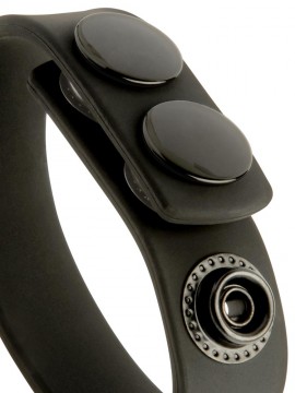 Silicone Cock Strap • Neon Black