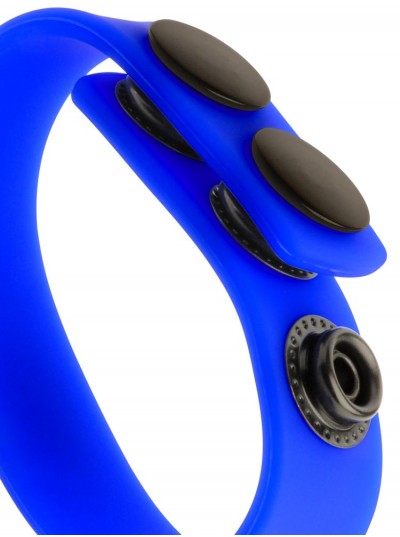 Silicone Cock Strap • Neon Blue