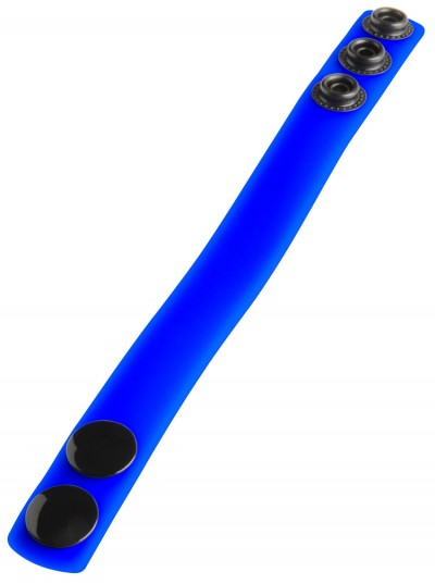 Silicone Cock Strap • Neon Blue