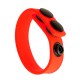 Silicone Cock Strap • Neon Red