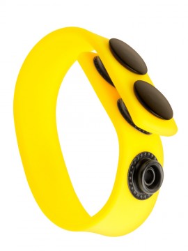Silicone Cock Strap • Neon Yellow