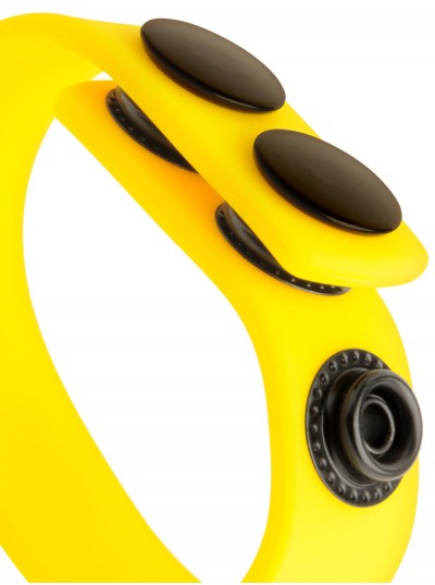 Silicone Cock Strap • Neon Yellow