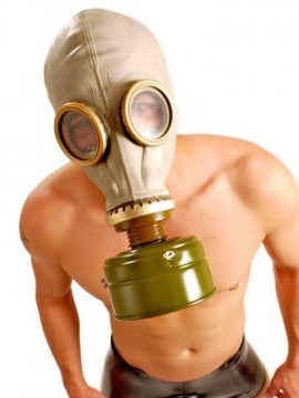 GP5 • Russian Gas Mask + Filter • Grey