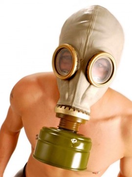 GP5 • Russian Gas Mask + Filter • Grey