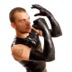 Shoulder Rubber Gloves • Black