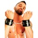 Fist Leather Wrist Cuffs • Black