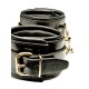 Fist Leather Wrist Cuffs • Black